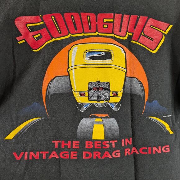1996 Lee Lrg Drag Racing T-Shirt Vintage Mens Goodguys 37th March Meet Fomoso CA - Picture 4 of 11